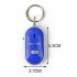 Mini Whistle Anti Lost Key Finder Wireless Smart Flashing Beeping Remote Lost Keyfinder Locator with LED Torch red