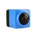Mini WiFi 360 Degree Panoramic Wide Angle Action Camera Sports Cam Recorder with Standard 1 4 Screw Interface   Blue