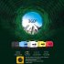 Mini WiFi 360 Degree Panoramic Wide Angle Action Camera Sports Cam Recorder with Standard 1 4 Screw Interface   Yellow