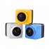 Mini WiFi 360 Degree Panoramic Wide Angle Action Camera Sports Cam Recorder with Standard 1 4 Screw Interface   Yellow
