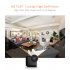 Mini Wide Angle Night Vision Camera Wireless Home Security Camera black