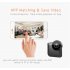 Mini Wide Angle Night Vision Camera Wireless Home Security Camera black