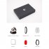 Mini Wide Angle Night Vision Camera Wireless Home Security Camera black