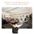 Mini Wide Angle Night Vision Camera Wireless Home Security Camera black