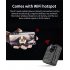 Mini Wifi  Camera Full Hd 1080p Home Security Camcorder Night Vision Remote Control Camera black