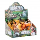 [US Direct] Mini Wild Animal Figure Toys Animal Action Figure Set Kids Animal Toy (30-Piece)