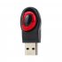 Mini Wireless Bluetooth Earphone Music Handsfree Headphone Headset In ear USB Earpiece Invisible for Phone Black red