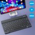 Mini Wireless Bluetooth Keyboard Mouse Set Rechargeable Compatible for Android IOS Windows White