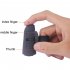 Mini Wireless Finger Ring Mouse Ergonomic Handheld Optical Travel Mice  2 4g Version  black