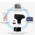 Mini Wireless Finger Ring Mouse Ergonomic Handheld Optical Travel Mice  2 4g Version  black