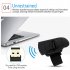 Mini Wireless Finger Ring Mouse Ergonomic Handheld Optical Travel Mice  2 4g Version  black
