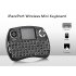 Mini Wireless Keyboard comes with colorful backlit buttons  It features 2 4GHz wireless connectivity and has a QWERTY layout with 92 keys  