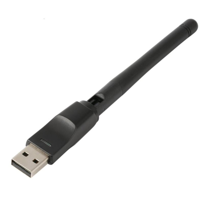 Mini Wireless WiFi Adapter 150 Mbps 20dBm Antenna USB WiFi Receiver Network Card 802.11b/n/g WiFi Adapter Mini WiFi Dongle black