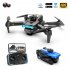 Mini Xt2 Drone 4k Hd Dual Camera Four Side Obstacle Avoidance Optical Flow Positioning Foldable Quadcopter Child Dron Airplane Blue 1 battery  536g 