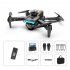 Mini Xt2 Drone 4k Hd Dual Camera Four Side Obstacle Avoidance Optical Flow Positioning Foldable Quadcopter Child Dron Airplane Black 3 battery  582g 
