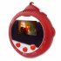 Mini digital photo frame with a good sized 1 1 Inch CTSN LCD display on one side  and on the other  Santa Claus s face  for a perfect little stocking stuffer Ch
