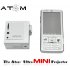 Mini portable projector that literally fits in the palm of your hand features a 640x480 resolution  10 Lumens and a 200 1 contrast