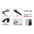 Mini portable projector that literally fits in the palm of your hand features a 640x480 resolution  10 Lumens and a 200 1 contrast