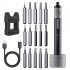 Miniature Combination 18 in 1 Electric Screwdriver Kit Rechargeable Repair Tool Mobile Computer Home Appliance Repair Screw Driver 18 in 1