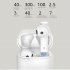 Mir6 Wireless Headset Bluetooth 5 0 Sports Stereo In Ear Earphone IP4 Waterproof with Charging Box Mir6