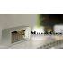 Mirror Alarm Clock with LED display   Three setting alarm clock  Time  Date  Alarm  whose face is a highly polished mirror allowing you to check the time while 
