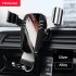 Mirror Metal Car Phone Holder Fixed Air Outlet Clip Charging Gravity Portable Universal for iPhone Huawei Accessories Alloy silver