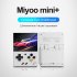 Miyoo Mini Plus  Retro Handheld Game Console with  3 5 Inch Screen 3000mAh Rechargeable Battery White 64G