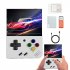Miyoo Mini Plus  Retro Handheld Game Console with  3 5 Inch Screen 3000mAh Rechargeable Battery White 64G