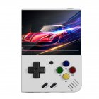 Miyoo Mini Plus  Retro Handheld Game Console with 3 5 Inch Screen 3000mAh Rechargeable Battery White 32G