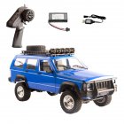 Mn78 1/12 2.4g Full Scale Cherokee Remote Control Car Four-wheel Drive Climbing Car Rc Toys For Boys Gifts blue 1 battery