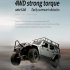 Mnrc Mn128 1 12 Remote Control Car 2 4g 4wd Rock Crawler Climbing RC Car with Led Light Black