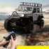 Mnrc Mn128 1 12 Remote Control Car 2 4g 4wd Rock Crawler Climbing RC Car with Led Light Black