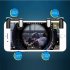 Mobile Game Fire Button Aim Key Gaming Trigger L1R1 Shooter Controller for PUBG Black L1R1 Trigger
