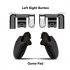Mobile Game Fire Button Aim Key Gaming Trigger L1R1 Shooter Controller for PUBG  Black Style   L1R1 Trigger   Gamepad holder