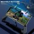 Mobile Gamepad Controller Phone Triggers Joystick For IPhone Android black