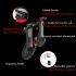 Mobile Gaming Gamepad Joystick Controller Trigger Fire Button for PUBG FORTNITE Black