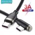 Mobile  Phone  Cables Usb C Tpye C Bent Cable Pd 60w Quick Charge3 0 Charging Cable 480 Mbps Data Transmission Cables C turn C turn
