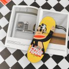 Mobile Phone Case Cartoon Skateboard Shape Protective Case For Iphone Xsmax Yellow Bottom Monkey iPhone xsmax