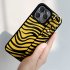 Mobile Phone Case For Iphone Series Leather Case With Wrist Strap Holder Kickstand Shockproof Cover brown 14pro