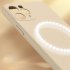 Mobile Phone Case Magnetic Fast Wireless Charging Shockproof Protective Cover Anti fingerprint Compatible For Iphone red iPhone14PRO MAX