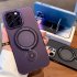Mobile Phone Case With 360 degree Magnetic Bracket Soft Protective Cover Compatible For Iphone 14promax 14pro 14 13 360 Magnetic Bracket Shell Black Apple 14Pro