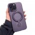 Mobile Phone Case With 360 degree Magnetic Bracket Soft Protective Cover Compatible For Iphone 14promax 14pro 14 13 360 Magnetic Bracket Shell Dark Purple Apple