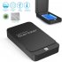 Mobile Phone Disinfection Box UV Sanitizer for Mask Cellphone Watch Compact Portable USB Charging black