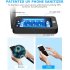 Mobile Phone Disinfection Box UV Sanitizer for Mask Cellphone Watch Compact Portable USB Charging black