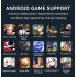 Mobile Phone Gamepad Bluetooth 5 0 Wireless Game Controller Retractable Joystick Compatible For Ios android grey
