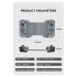Mobile Phone Gamepad Bluetooth 5 0 Wireless Game Controller Retractable Joystick Compatible For Ios android grey