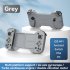 Mobile Phone Gamepad Bluetooth 5 0 Wireless Game Controller Retractable Joystick Compatible For Ios android grey