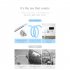 Mobile Phone Holder Bed Gooseneck Mount Clip on Flexible Bracket Compatible For Ipad Tablet Computer  100cm  white