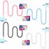 Mobile Phone Holder Bed Gooseneck Mount Clip on Flexible Bracket Compatible For Ipad Tablet Computer  100cm  pink