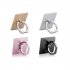 Mobile  Phone  Holder Metal 360 degree Free Rotating Creative Ring Buckle Bracket Random Color